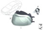 Image of Fog lights, left image for your 2002 BMW X5   