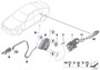 Image of Carrier, outside door handle, right image for your 1996 BMW
