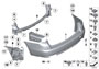 Image of Mount, rear left image for your 1988 BMW M6   