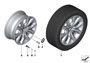 Image of Light alloy rim. 71/2JX17 ET:34 image for your 2012 BMW 650i   