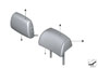 Image of Headrest Basis, leather. INDIVIDUAL image for your 2007 BMW M6   