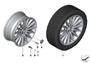 Image of Light alloy rim. 8JX18 ET:30 image for your 2013 BMW 750LiX Automatic Sedan 