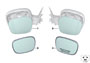 Image of Mirror glas, convex, right. EC image for your BMW