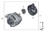 Image of RP REMAN alternator. 230A image for your 2000 BMW 740iLP   
