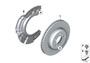 Image of Brake disc, lightweight, ventilated. 348X30 image for your 2001 BMW 330i   
