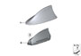 Image of Empty housing for roof antenna, primed image for your BMW