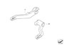 Image of Footbrake lever, machined image for your 2007 BMW R1200GS   