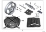 Image of Emergency wheel, light alloy. 4X17 ET: 5 image for your 2006 BMW X5   
