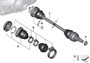 Image of Repair kit bellows, interior image for your BMW