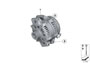 Image of RP alternator. 215A image for your BMW