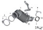 Image of RP catalytic conv.close to the engine image for your BMW