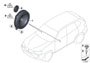 Image of Mid-range speaker. TOP-HIFI-SYSTEM image for your 2006 BMW X5   