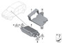 Image of Bracket for USB hub image for your 2011 BMW X5   
