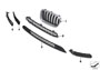 Image of Grille, front, left image for your BMW