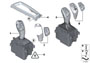 Image of Repair kit f gear selector switch cover image for your BMW