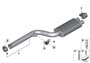 Image of Front muffler image for your BMW