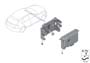 Image of Bracket, control unit image for your BMW