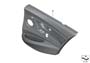 Image of Accent modling, rear right. SCHWARZ image for your BMW 320iX  