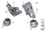 Image of Engine mount, right image for your 1996 BMW