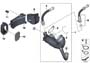Image of Intake manifold, front image for your BMW