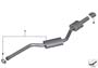 Image of Front muffler image for your 2011 BMW X6   