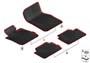 Image of Floor mats, all-weather, front. LHD,ANTH./BEIGE image for your BMW