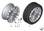 Image of Gloss-turned light alloy rim. 10X21 ET:41 image for your BMW