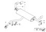 Image of Rear muffler with exhaust flap image for your 1996 BMW