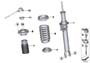 Image of Auxiliary shock absorber image for your 2017 BMW 750iX   