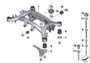 Image of REAR AXLE CARRIER image for your 1995 BMW