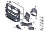 Image of FRONT RIGHT BRAKE AIR DUCT image for your 2004 BMW 645Ci  Convertible 