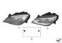 Image of AHL-xenon headlight, left image for your 2016 BMW 535i   