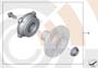 Image of Service Kit wheel bearing, rear. VALUE PARTS image for your BMW