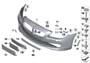 Image of Trim cover, bumper, primed, front. PDC image for your 2020 BMW 640iX   