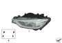 Image of Bi-xenon headlight, left image for your 2009 BMW 135i   