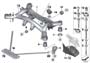 Image of REAR AXLE CARRIER image for your BMW