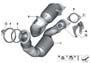 Image of RP catalytic conv.close to the engine. ZYL. 1-3 image for your BMW