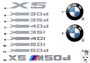 Image of Label. X DRIVE 50I image for your 2009 BMW 750i   