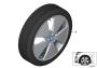 Image of RDCi wheel & tire, winter, light alloy. 155/70R19 88Q image for your 2020 BMW 330iX   