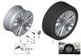 Image of Disc wheel, light alloy, Reflexsilber. 9JX19 ET:48 image for your 2016 BMW X5   