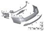 Image of Guide for bumper, side, left image for your 2009 BMW X5   