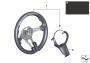 Image of Steering wheel. M PERFORMANCE image for your BMW 340i  