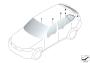 Image of Windshield, green, rain sensor / HUD. IR//RLSBS/HUD image for your 2020 BMW 530e   