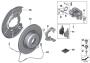 Image of Repair kit, brake pads asbestos-free image for your 2019 BMW X6   