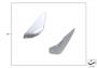 Set, wind deflector, tinted (1/1)