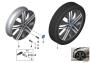 Image of Disc wheel light alloy jet bl.sol.paint. 5JX20 ET:43 image for your 2017 BMW i3  94Ah Rex 