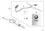 Image of Tail part wiring harness image for your 2011 BMW R1200R   