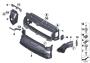 Image of Air ducts to radiator image for your BMW M240i  