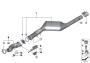 Image of RP exhaust pipe catalytic converter image for your BMW X5  