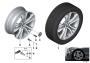 Image of Disk wheel, light alloy, in Orbitgrey. 7,5JX18 ET:45 image for your BMW